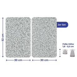 Sonstiges Küchenhelfer & Kochzubehör-Abdeckplatten Universal Granit
