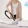 AirZip Smarte Haushaltshelfer-Vacuum Bag Vakuum-Kleiderbeutel 2er-Set