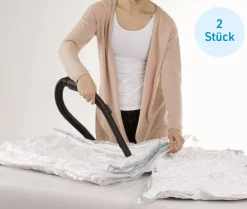 AirZip Smarte Haushaltshelfer-Vacuum Bag Vakuum-Kleiderbeutel 2er-Set