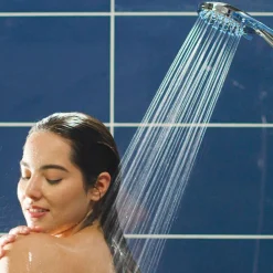 Keine Körperpflege & Hygiene|Reinigung-Aquacare Duschkopf Set mit Schlauch & Wandhalterung