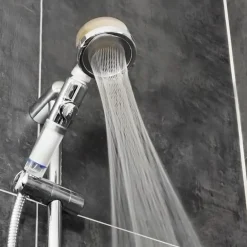 Aquadon Massage & Wellness|Körperpflege & Hygiene-EcoTornado wassersparender Duschkopf 1 Stk. inkl. Ersatzfilter 5er-Set GRATIS