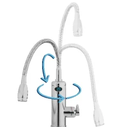 Aquadon Smarte Haushaltshelfer|Heizen-SmartHeater Flex-Head Wasserhahn mit integriertem Durchlauferhitzer
