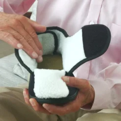 Keine Nützliche Helfer Für Das Beste Alter-Comfy Wraps Hausschuhe mit Gelkern