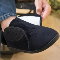 Keine Nützliche Helfer Für Das Beste Alter-Comfy Wraps Hausschuhe mit Gelkern