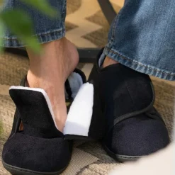Keine Nützliche Helfer Für Das Beste Alter-Comfy Wraps Hausschuhe mit Gelkern
