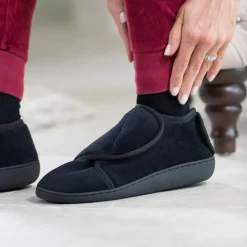Keine Nützliche Helfer Für Das Beste Alter-Comfy Wraps Hausschuhe mit Gelkern