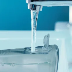CorpCare Körperpflege & Hygiene-MiracleSmile elektrische Munddusche inkl. 6 H-förmige Reinigungsaufsätze