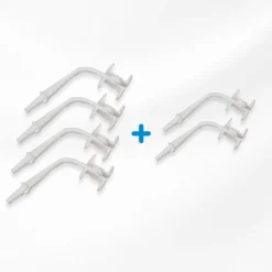 CorpCare Zubehör & Nachkauf|Körperpflege & Hygiene-MiracleSmile Spar-Set H-Förmige Reinigungsaufsätze 4+2 GRATIS