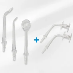 CorpCare Zubehör & Nachkauf|Körperpflege & Hygiene-MiracleSmile Spezial-Mundreinigungs-Set 3tlg + H-förmige Reinigungsaufsätze 2tlg