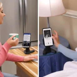 Mediashop.tv Clevere Alltagshelfer|Smarte Haushaltshelfer-Desk Call flexible Handyhalterung