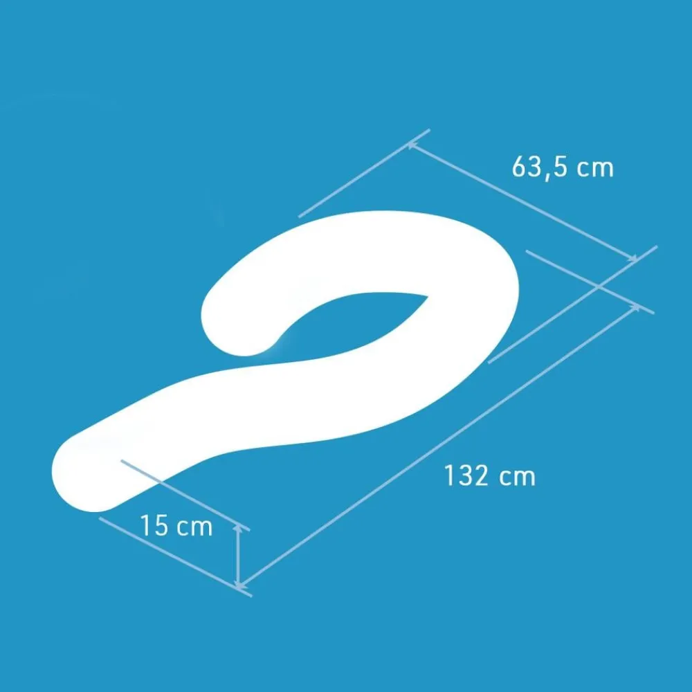 Dreamolino Mehr Komfort Im Alltag|Gesundheit & Wohlbefinden-SwanPillow ergonomisches Seitenschläferkissen 1+1 GRATIS