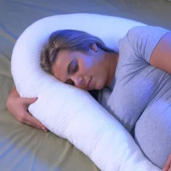 Dreamolino Mehr Komfort Im Alltag|Kissen & Polster-SwanPillow ergonomisches Seitenschläferkissen inkl. Kissenbezug
