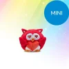 Keine Spiel & Spaß-Emotion Owls - Mini Lovely Eule / rot Kuscheltier