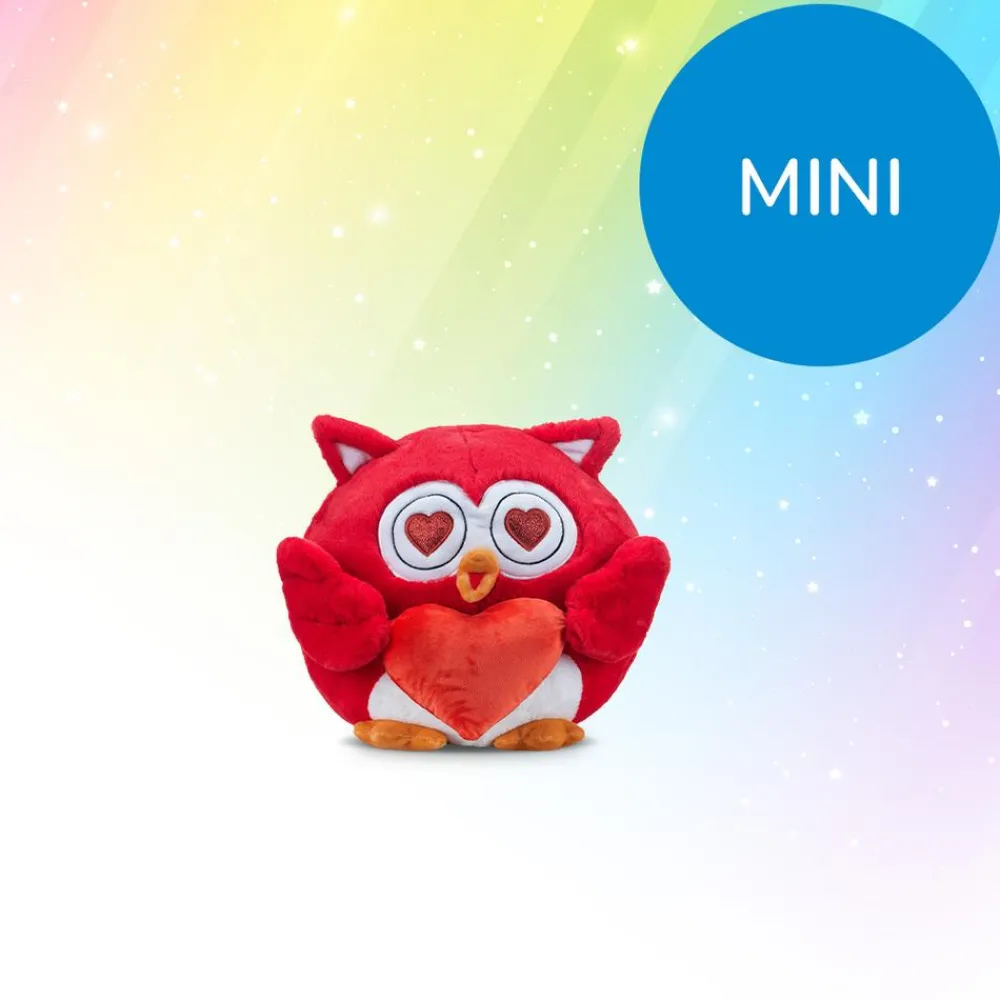Keine Spiel & Spaß-Emotion Owls - Mini Lovely Eule / rot Kuscheltier