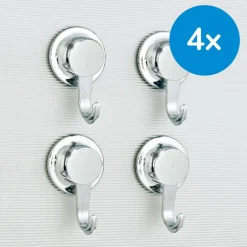 EVERLOC Smarte Haushaltshelfer|Küchenhelfer & Kochzubehör-Haken 4er-Set klein