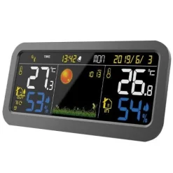 Sonstiges Clevere Alltagshelfer|Garten-Farbwetterstation mit Außensensor