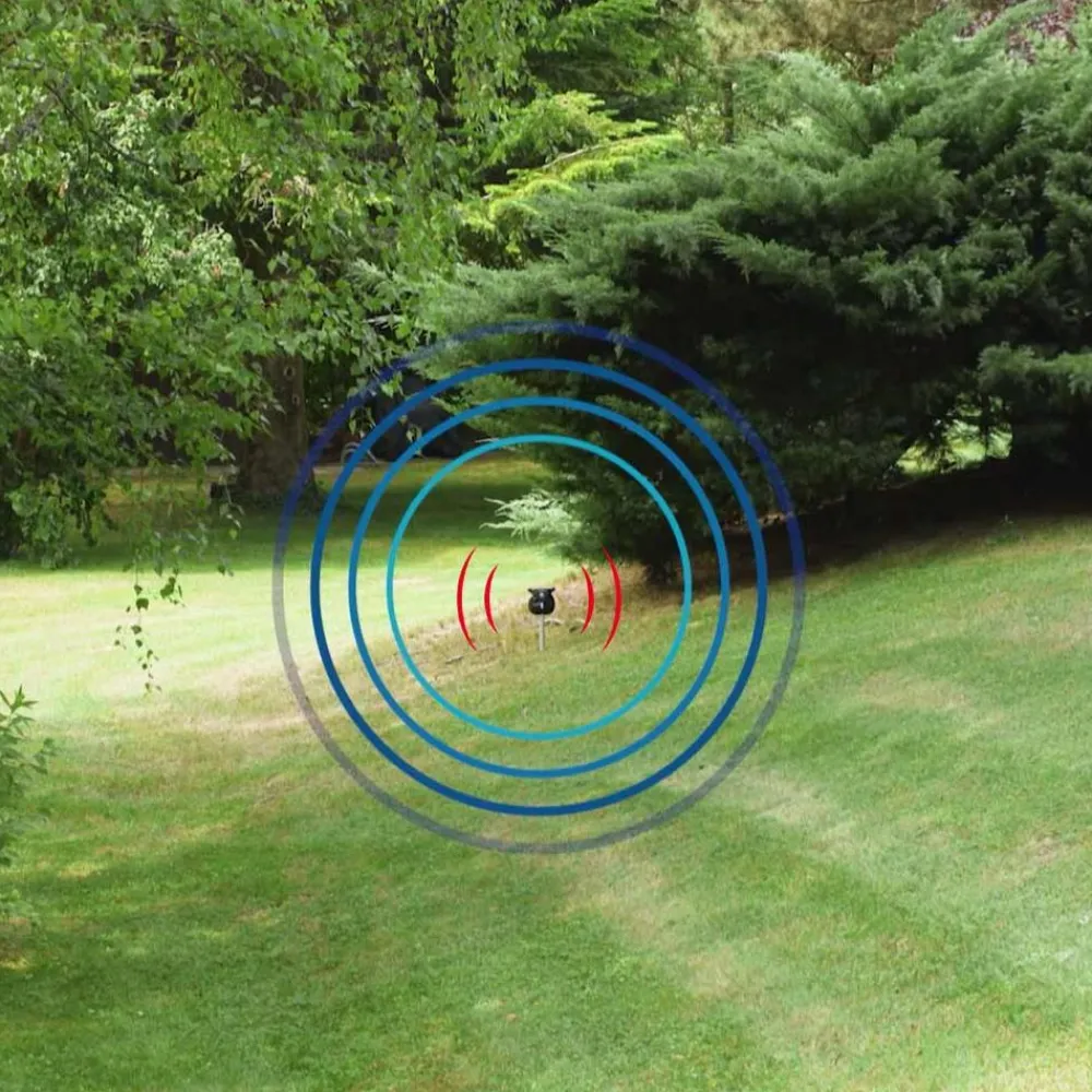 Hammersmith Garten-HawkPatrol Schädlingsabwehr mit Vibration & Ultraschall