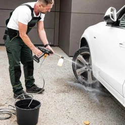 Hammersmith Auto|Garten-HydroBlast Akku Druckreiniger inkl. Zubehör GRATIS