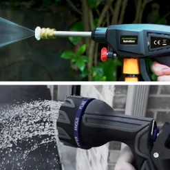 Hammersmith Auto|Garten-HydroBlast Druckreiniger inkl. Zusatzakku 2600mAH