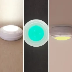 HandyLux Beleuchtung-Color Click LED-Lichter 3er-Set