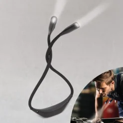 HandyLux Clevere Alltagshelfer|Smarte Haushaltshelfer-Necklight Pro wiederaufladbares Leselicht