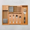 Keine Smarte Haushaltshelfer|Küchenhelfer & Kochzubehör-Holz Besteckkasten ausziehbar