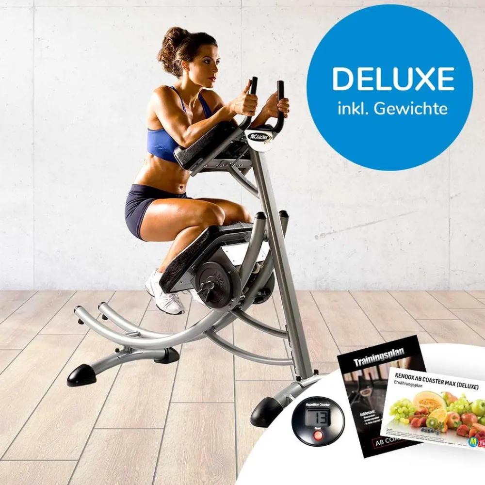 Kendox Trainingsgeräte-AbCoaster Max Deluxe Bauchtrainer