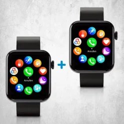 Kendox Gesundheit & Wohlbefinden|Trainingshilfen-LifeTracker Smartwatch & Fitnessuhr Sparset 2 Stk.
