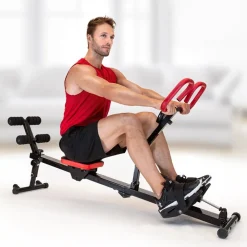 Kendox Trainingsgeräte-RowShaper Expert Fitness-Rudergerät inkl. Zubehör GRATIS