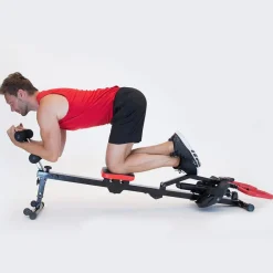 Kendox Trainingsgeräte-RowShaper Expert Fitness-Rudergerät inkl. Zubehör GRATIS