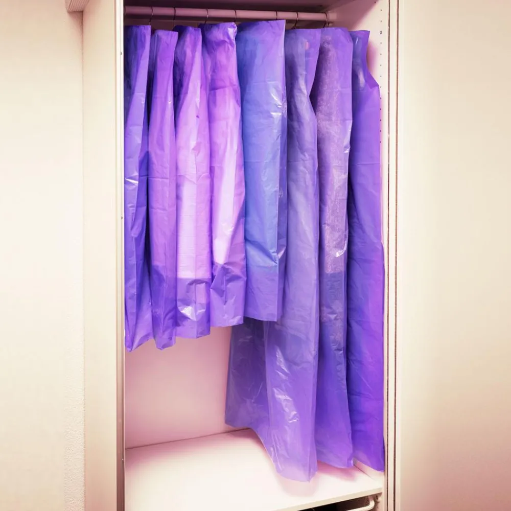 Sonstiges Textil|Smarte Haushaltshelfer-Kleiderhülle Lavendel ,8er-Set
