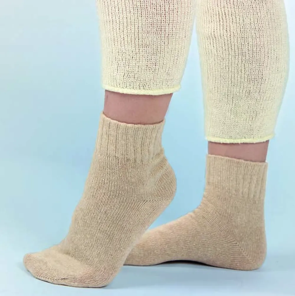 Sonstiges Gesundheit & Wohlbefinden-Kuschelsocken mit Merino und Kaschmir