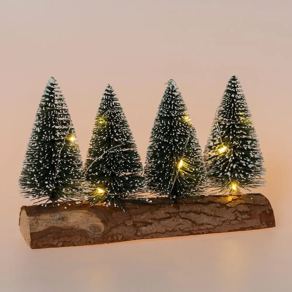 Sonstiges Beleuchtung-LED Tannenbäume Winterwald