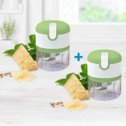 Livington Küchenhelfer & Kochzubehör|Küchengeräte-3 Seconds Chopper Multizerkleinerer 1+1 GRATIS