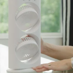 Livington Luftkühler-AquaBreeze Dual-Nebel-Ventilator