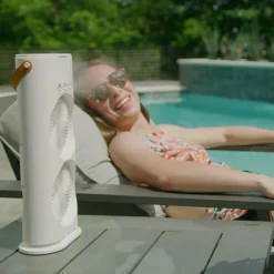 Livington Luftkühler-AquaBreeze Dual-Nebel-Ventilator