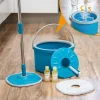 Livington Reinigung-Clean Water Spin Mop Frischwasser-Wischsystem inkl. Reiniger & Pads GRATIS