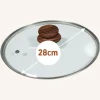 Livington Küchenhelfer & Kochzubehör|Pfannen & Töpfe-Copper & Stone Pan Deckel 28cm