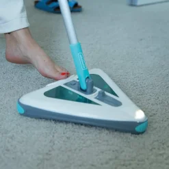 Livington Reinigung-DeeperSweeper kabelloser Akkubesen mit 4 Bürsten