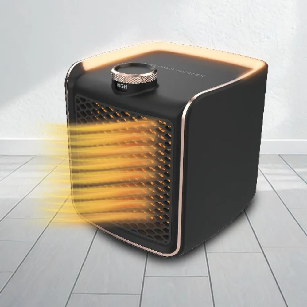 Livington Heizen-HeatExpress Mini-Heizgerät im Würfelformat