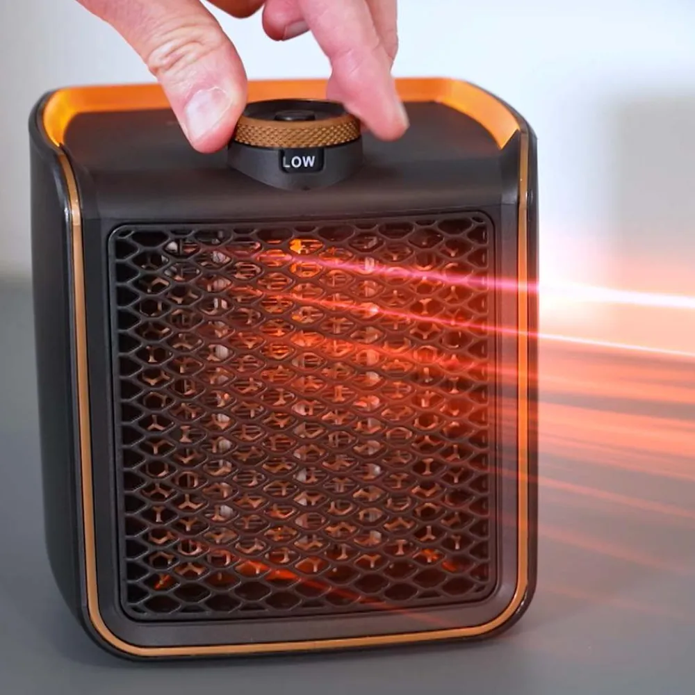Livington Heizen-HeatExpress Mini-Heizgerät im Würfelformat