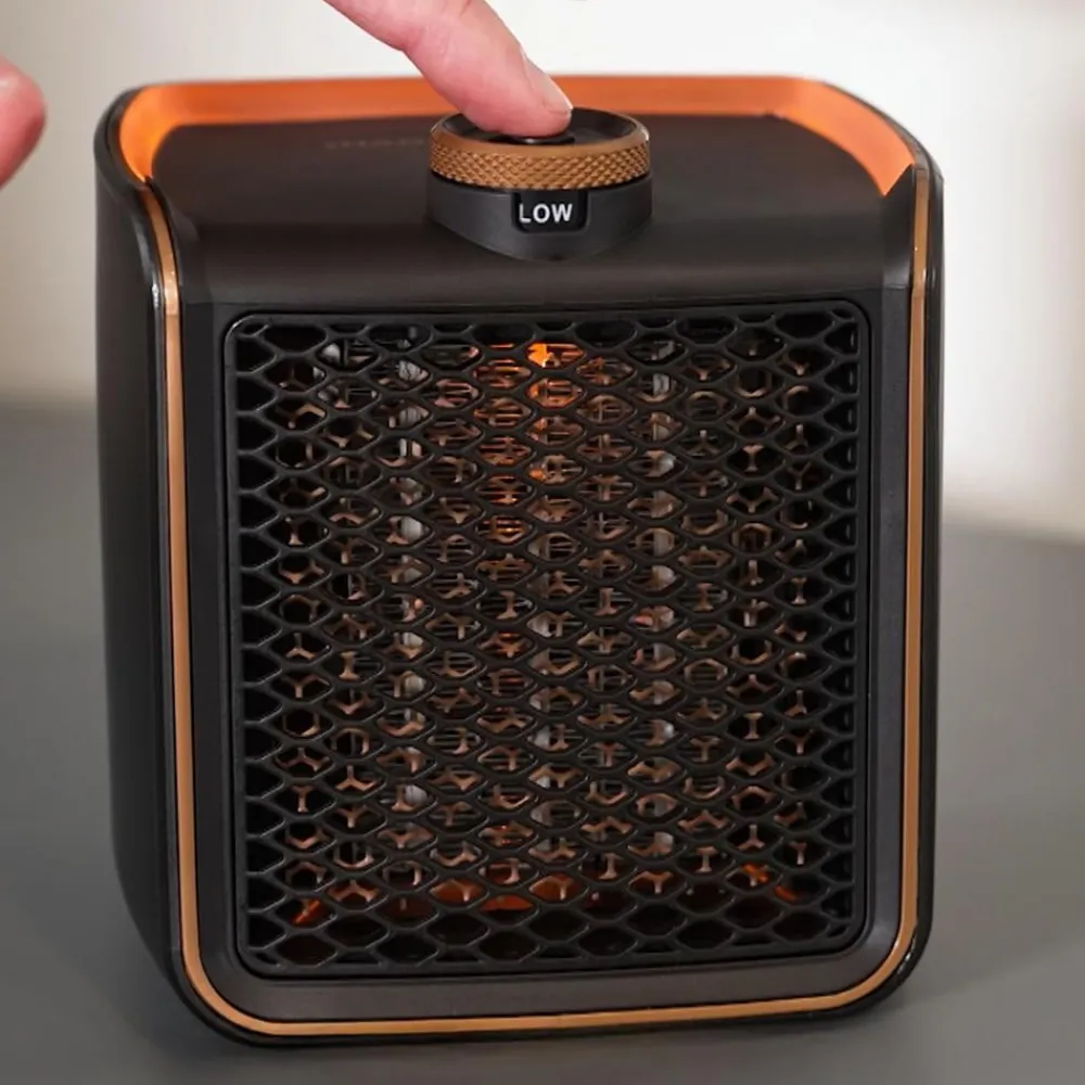 Livington Heizen-HeatExpress Mini-Heizgerät im Würfelformat