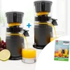 Livington Küchengeräte-JuiceBoost kabelloser Entsafter Sparset 2 Stk. inkl. Rezeptheft GRATIS