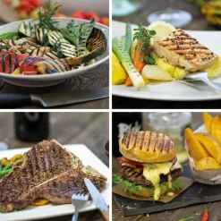 Livington Küchengeräte-Low Fat Grill Kontaktgrill
