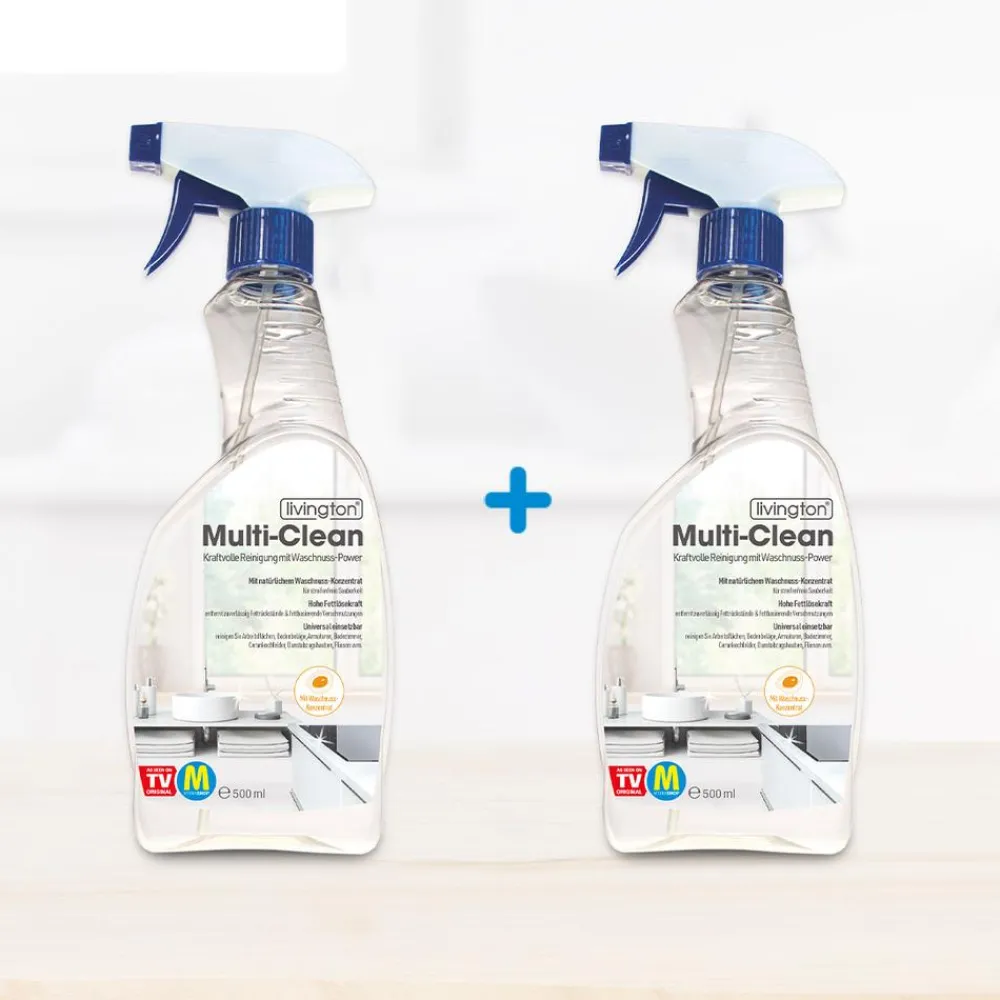 Livington Reinigung-Multi-Clean Universalreiniger 1+1