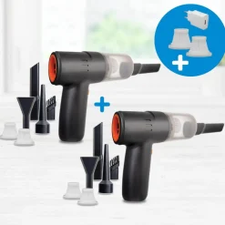 Livington Reinigung-PocketVac 2in1 Handstaubsauger mit Gebläsefunktion 1+1 GRATIS inkl. Ersatzfilter 2er Set & Power Adapter USB