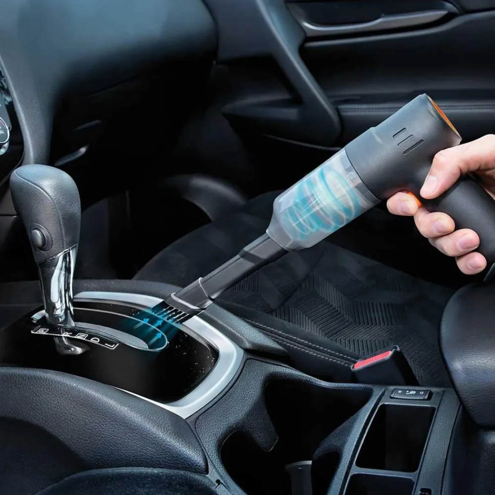 Livington Reinigung-PocketVac 2in1 Handstaubsauger mit Gebläsefunktion 1+1 GRATIS inkl. Ersatzfilter 2er Set & Power Adapter USB