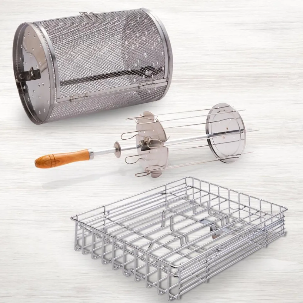 Livington Küchenhelfer & Kochzubehör-Rotisserie Chef Zubehör-Set