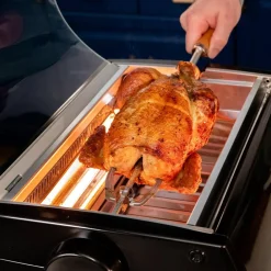 Livington Küchengeräte-Rotisserie Chef Tischgrill inkl. Zubehör GRATIS