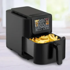Livington Küchengeräte-Smart MultiFryer Heißluftfritteuse mit SmartSensor-Technologie